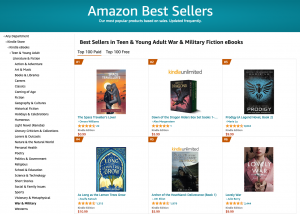 #1 in Teen & Young Adult War & Military Fiction eBooks