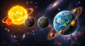 Rom-Enjie in the Rom-Ghenshar planetary system